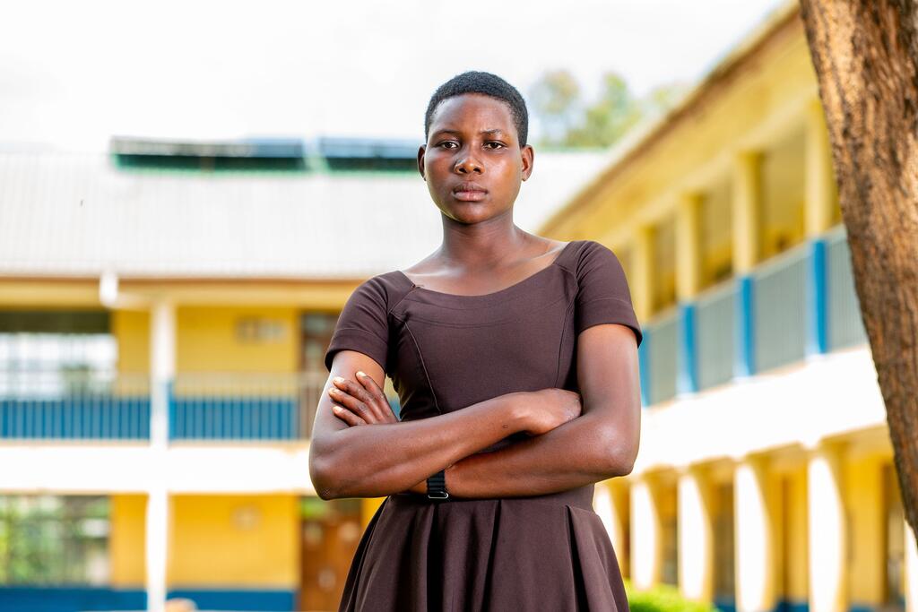 Olivia Albert dirige un groupe de défense des droits des jeunes dans la région de Mara en Tanzanie